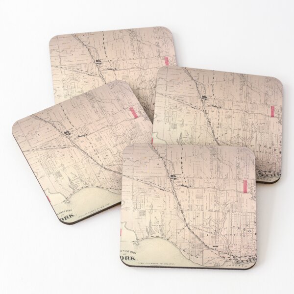 Item preview, Toronto Map 1880 designed and sold by Speckle.
