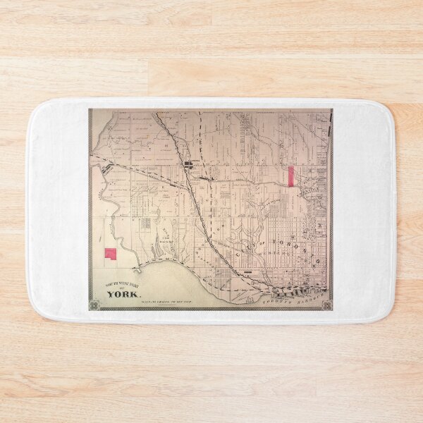 Item preview, Toronto Map 1880 designed and sold by Speckle.