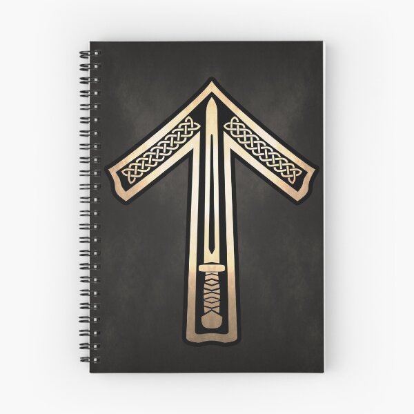 Item preview, Tyr / Tiwaz Rune from the Futhark - Smokey and Torch Lit  designed and sold by SolarCross.