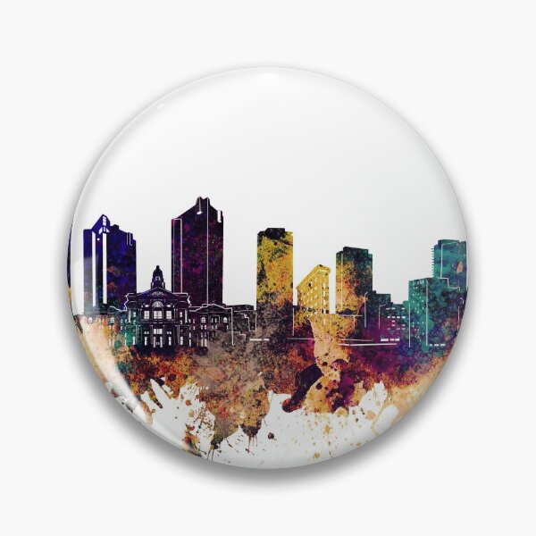 Item preview, fort worth skyline designed and sold by BekimART2.