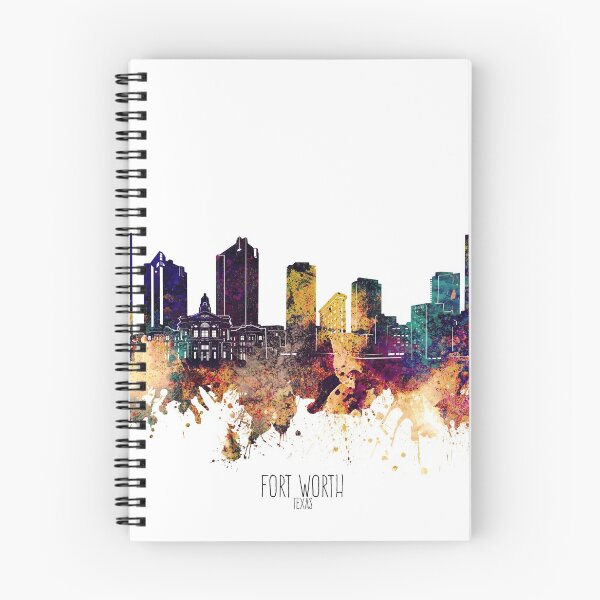 Item preview, fort worth skyline designed and sold by BekimART2.