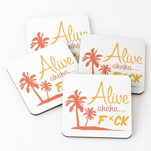 Item preview, Alive ahaha fuck - Tik Tok Meme designed and sold by Tina Robinson.
