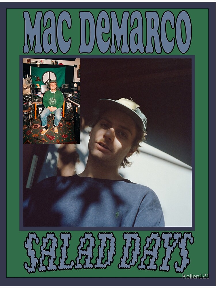 "Mac Demarco Salad Days Poster" Photographic Print by Kellen121 Redbubble