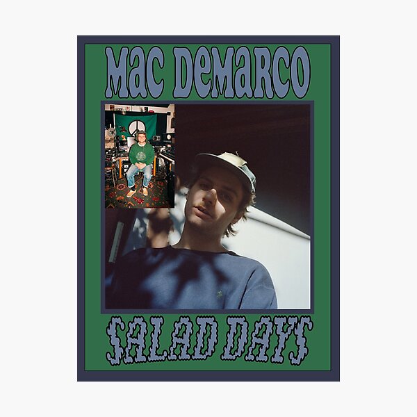 Mac Demarco Salad Days Poster Photographic Print