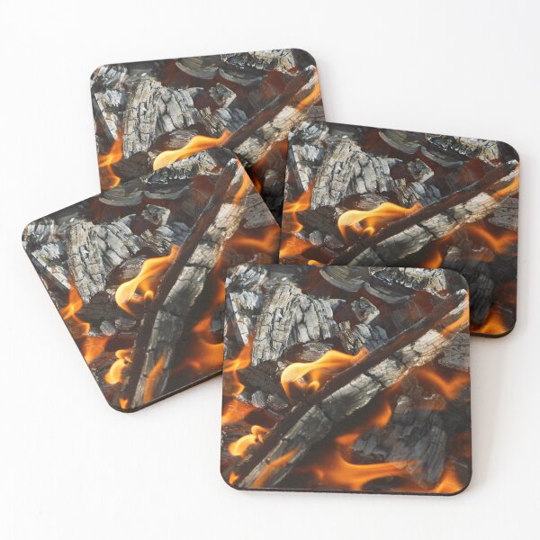 Item preview, Flames in Ash Texture / Wood and Fire designed and sold by headpossum.