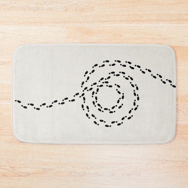 Item preview, Footprints - going in circles designed and sold by helengarvey.