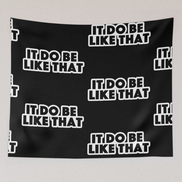 Item preview, it do be like that Popular Meme Speech bold designed and sold by mekx.