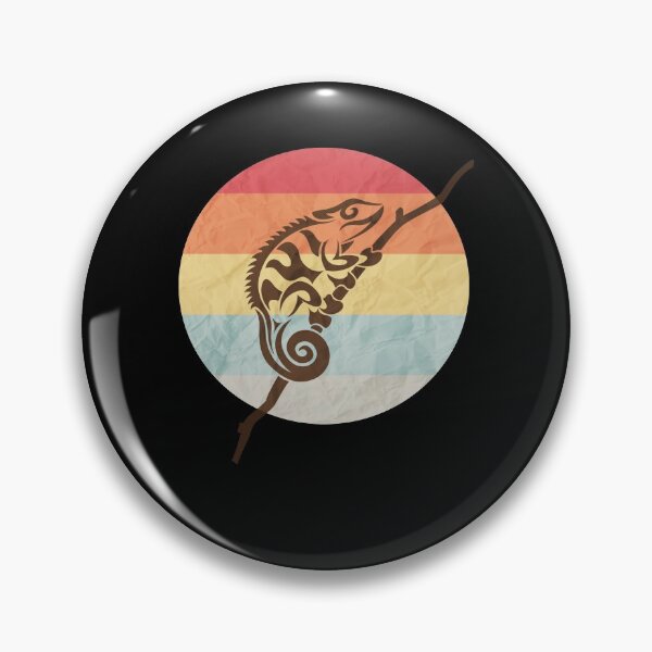 Item preview, Chamäleon Retro Reptile Lizard Terrarium designed and sold by MooonTees.