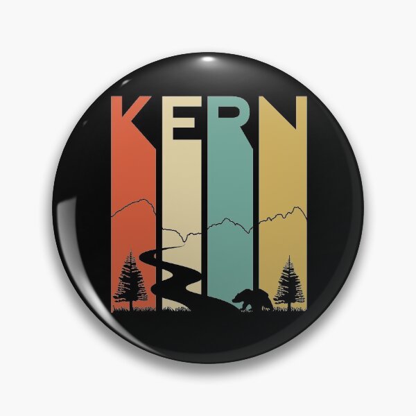 Item preview, Kern River California Sequoia Forest Kernville Retro Camping designed and sold by Shirt-Surf.