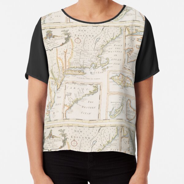 Item preview, Historic Map of North america designed and sold by Speckle.
