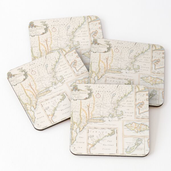 Item preview, Historic Map of North america designed and sold by Speckle.