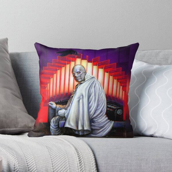 Phantom Spectre at the organ Throw Pillow