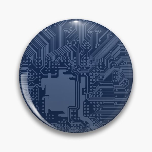 Item preview, Blue Geek Motherboard Circuit Pattern designed and sold by livianasgifts.