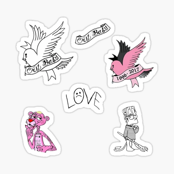 Lil deals peep stickers