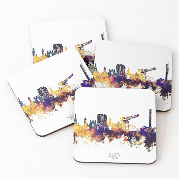 Item preview, glasgow skyline designed and sold by BekimART2.