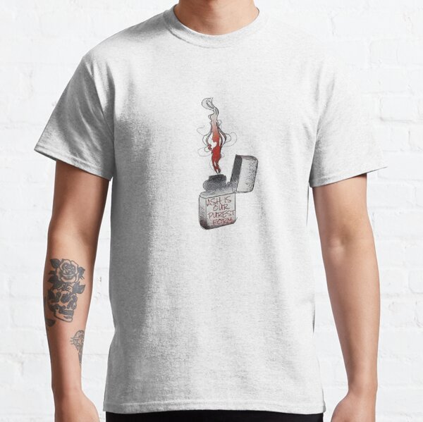Ash Is Our Purest Form Lil Peep White Tshirt for Sale by tarynwalk   Redbubble  lil peep tshirts  ash is our purest form tshirts  gus ahr  tshirts