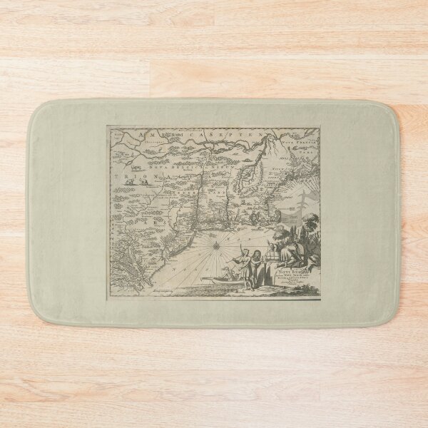 Item preview, 1600s Dutch Map of North America designed and sold by Speckle.