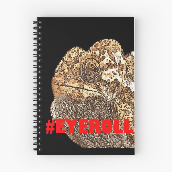 Item preview, Cartoon Style Chameleon Hashtag Eyeroll designed and sold by taiche.