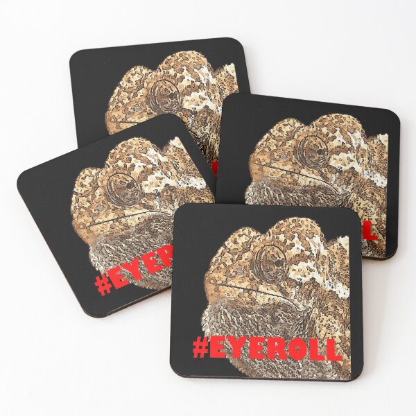Item preview, Cartoon Style Chameleon Hashtag Eyeroll designed and sold by taiche.
