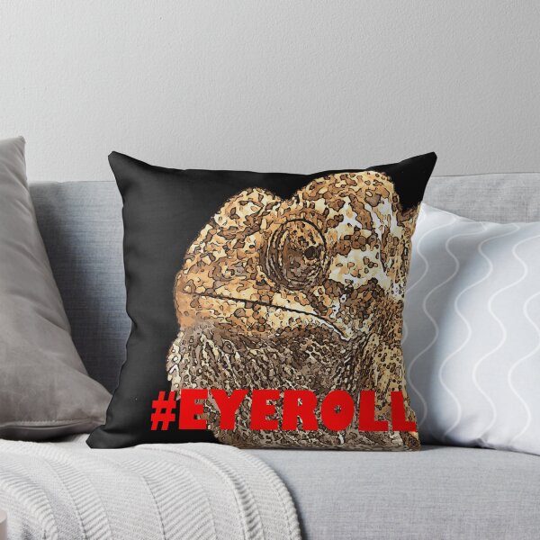 Item preview, Cartoon Style Chameleon Hashtag Eyeroll designed and sold by taiche.