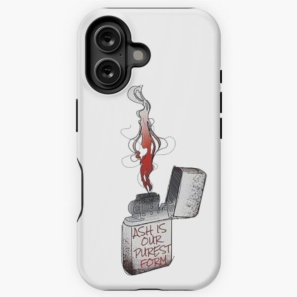 Item preview, Lil Peep Ash Is Our Purest Form Lighter Original Tattoo Design designed and sold by nmrkdesigns.