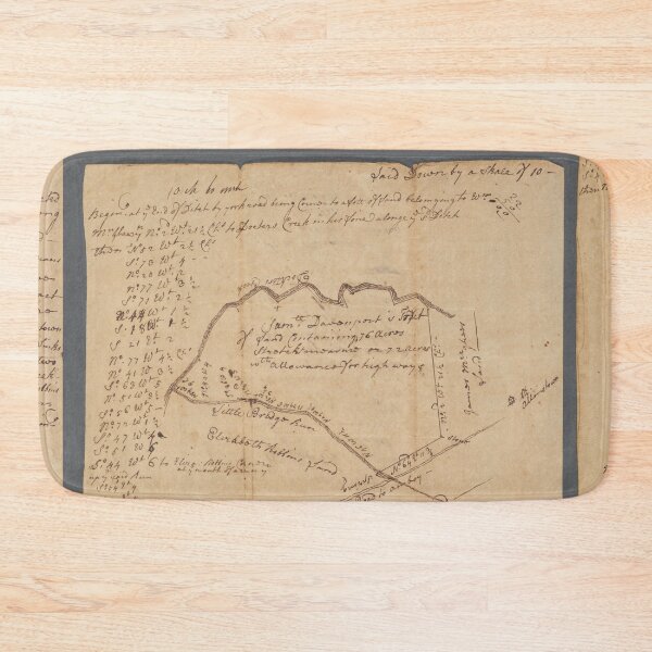 Item preview, 1752 Surveyor Map of New Jersey designed and sold by Speckle.