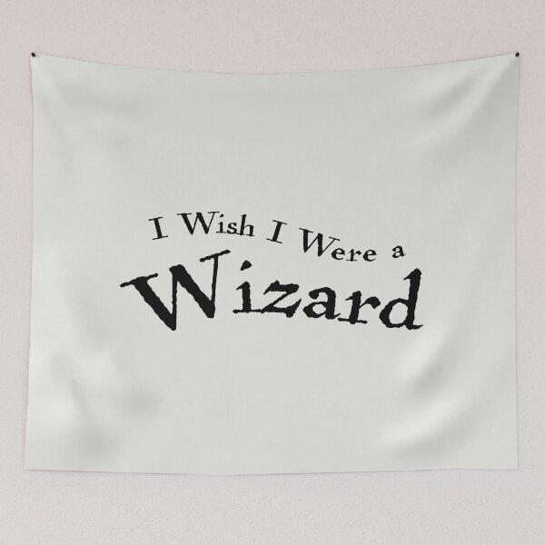 Item preview, I wish I were a wizard designed and sold by helengarvey.