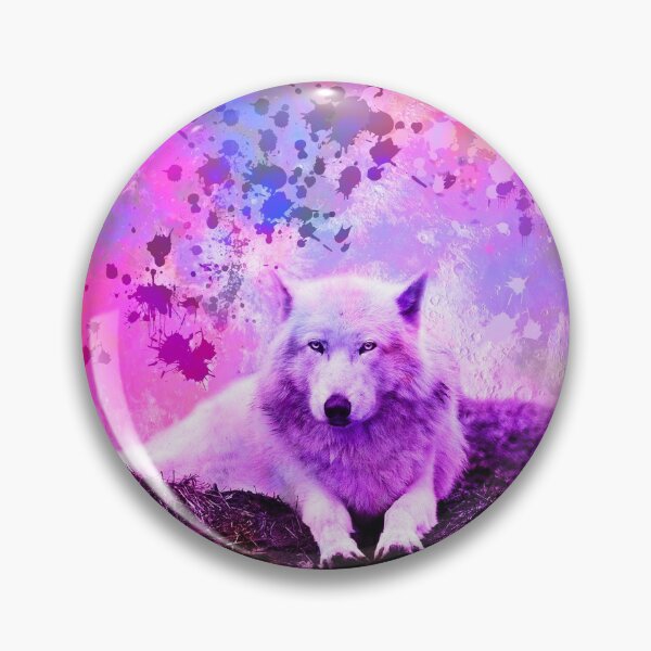 Item preview, RAINBOW WOLF  designed and sold by johnnyssandart.