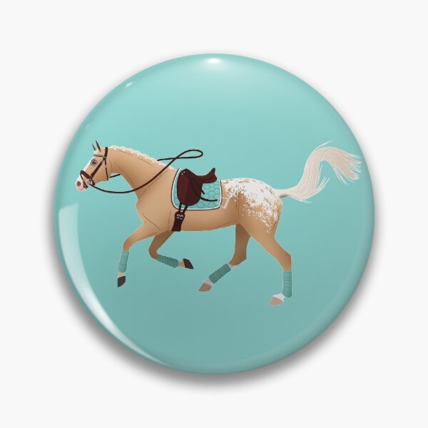 Item preview, Runaway Dressage Palomino Appaloosa - Equine Rampaige designed and sold by equinerampaige.