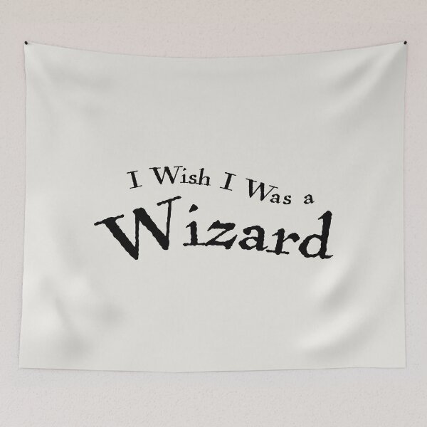 Item preview, I wish I was a wizard designed and sold by helengarvey.