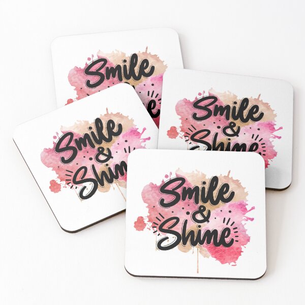Item preview, Smile and Shine Positive Quote designed and sold by KA DESIGNS.