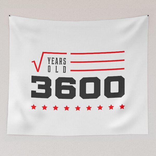 Item preview, 60th Birthday Square Root 60 Years Old Math designed and sold by DiogoCalheiros.