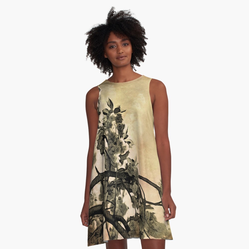 Item preview, A-Line Dress designed and sold by OneDayArt.