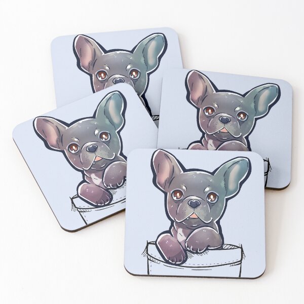 Item preview, Pocket Cute French Bulldog Dog designed and sold by TechraNova.