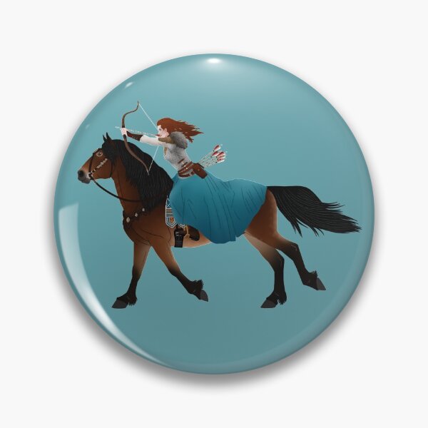 Item preview, Viking Archer and Horse - Equine Rampaige designed and sold by equinerampaige.