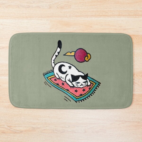 Item preview, Magic Carpet Moon Cat  designed and sold by VictorIos.