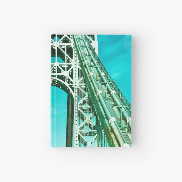 Gift for New Yorker - George Washington Bridge - New York City Lover Hardcover Journal