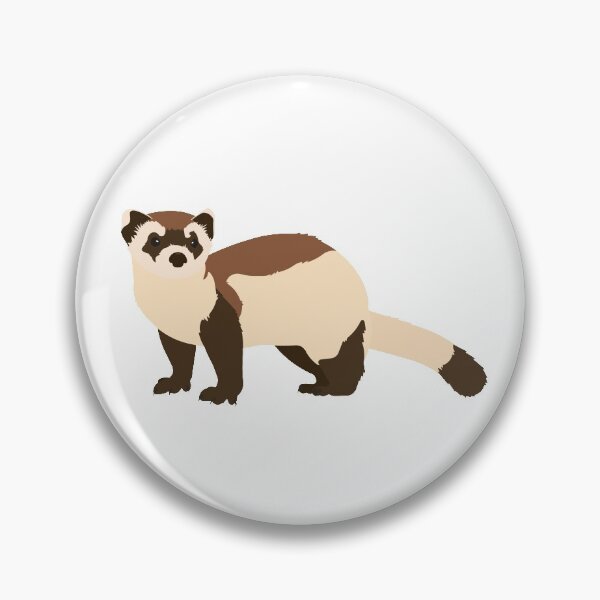 Item preview, Black-Footed Ferret - Mustela nigripes designed and sold by Emma Pardini.