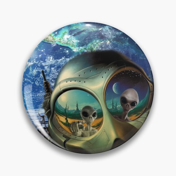 Item preview, ALIENS ON THE MOON  designed and sold by johnnyssandart.