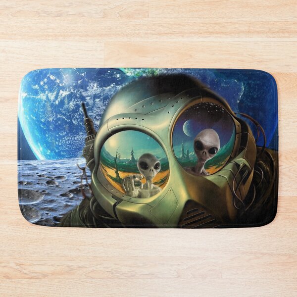 Item preview, ALIENS ON THE MOON  designed and sold by johnnyssandart.