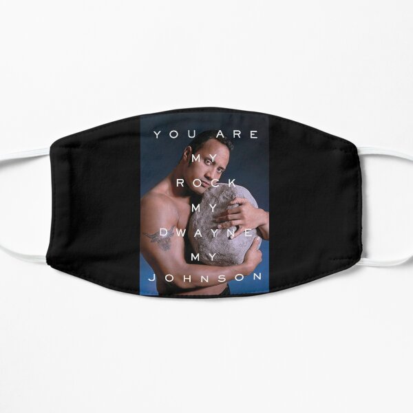You Are My Rock Flat Mask