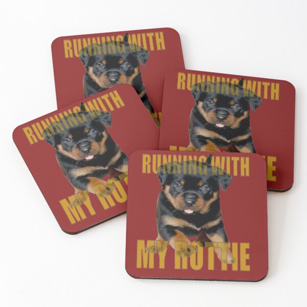 Item preview, Running With My Rottie - Dog and Jog designed and sold by taiche.