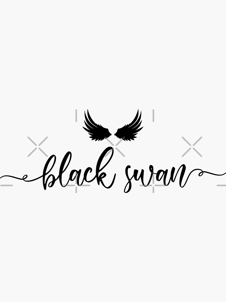 Black swan tattoo, tattoo illustration, vector on a white background.  34511811 Vector Art at Vecteezy