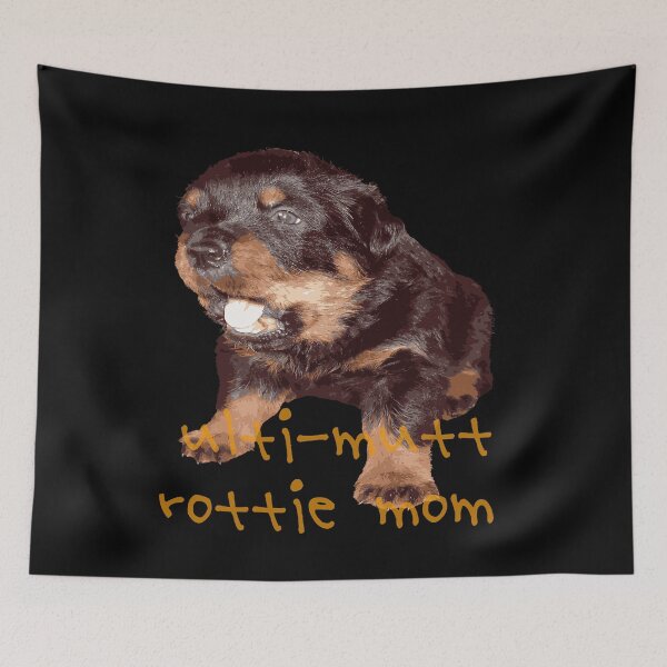 Item preview, Ulti-Mutt Rottie Mom - Rottweiler Baby Faced Puppy designed and sold by taiche.