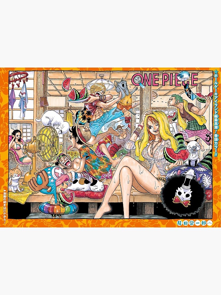 One Piece Cover 878 Art Board Print By Lumyoss Redbubble