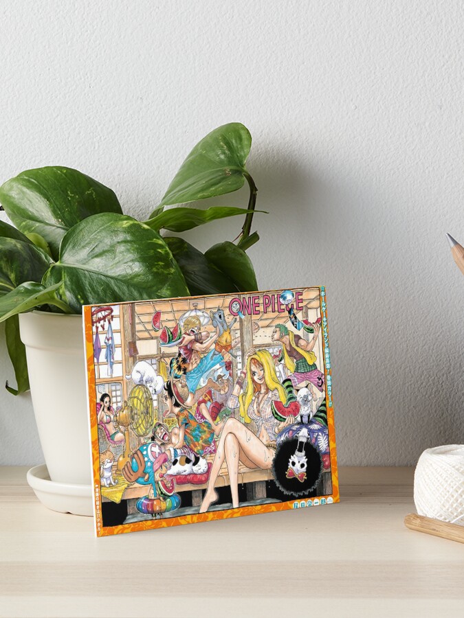 One Piece Cover 878 Art Board Print By Lumyoss Redbubble