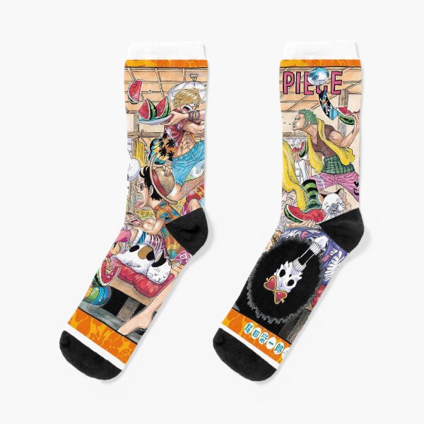One Piece Brook Socks Redbubble
