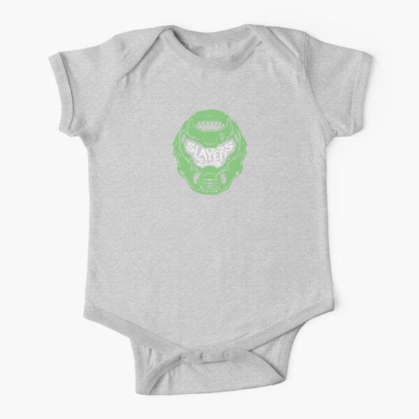 Wallpaper Doom Slayer Short Sleeve Baby One Piece Redbubble For iPhone