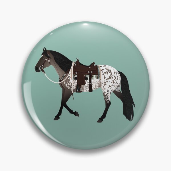 Item preview, Grulla Appaloosa Horse - Equine Rampaige designed and sold by equinerampaige.
