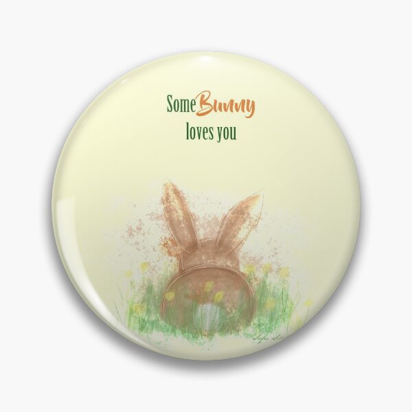 Item preview, SomeBunny loves you designed and sold by studioMoSa.
